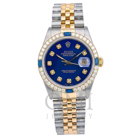 datejust 36 blue|rolex datejust 36 with diamonds.